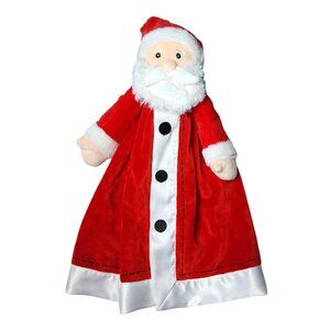 Bearington Baby Collection Christmas Santa Claus Lovey Blanket Plush Security